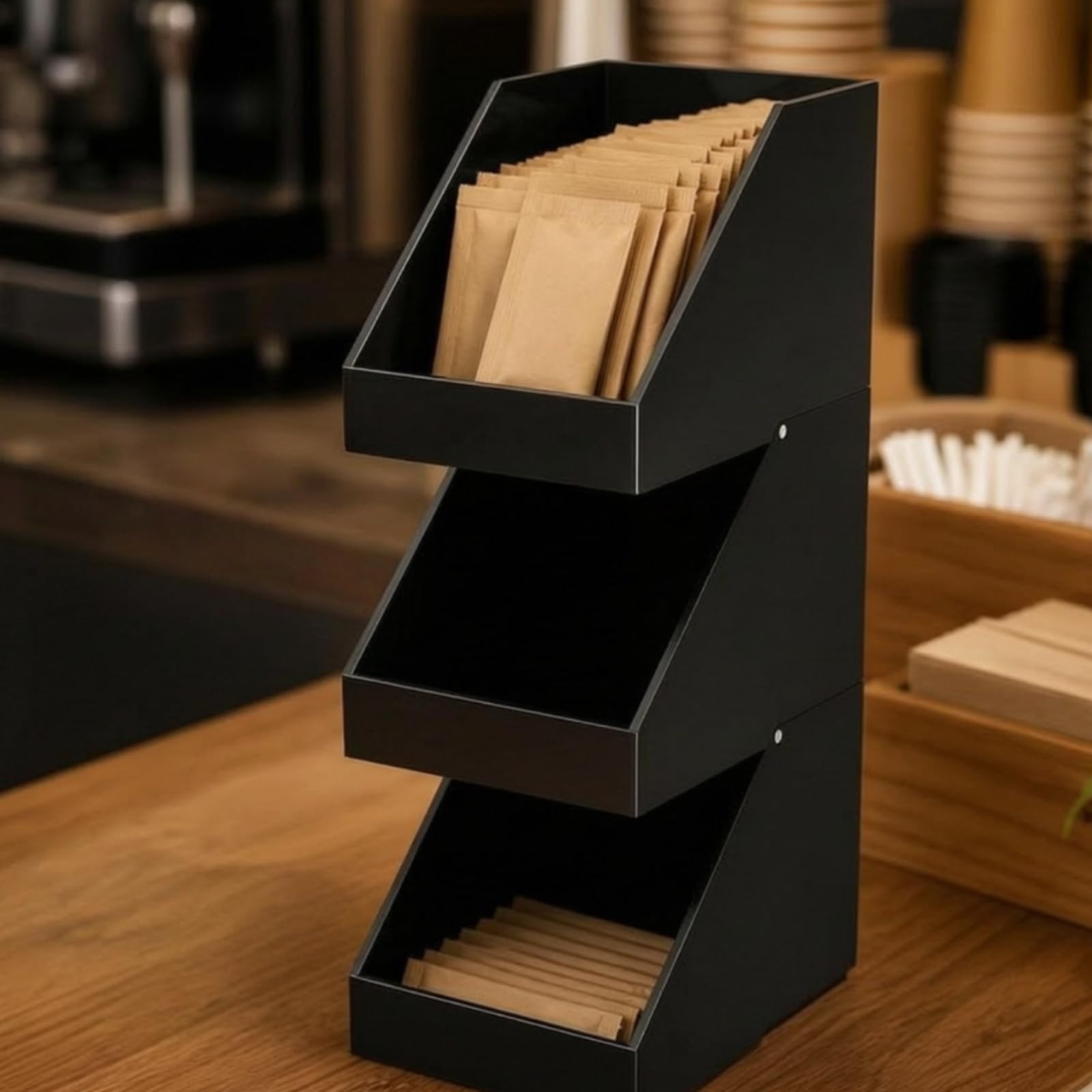 Dreistufig Organizer mit 3 Fächern, color to 1