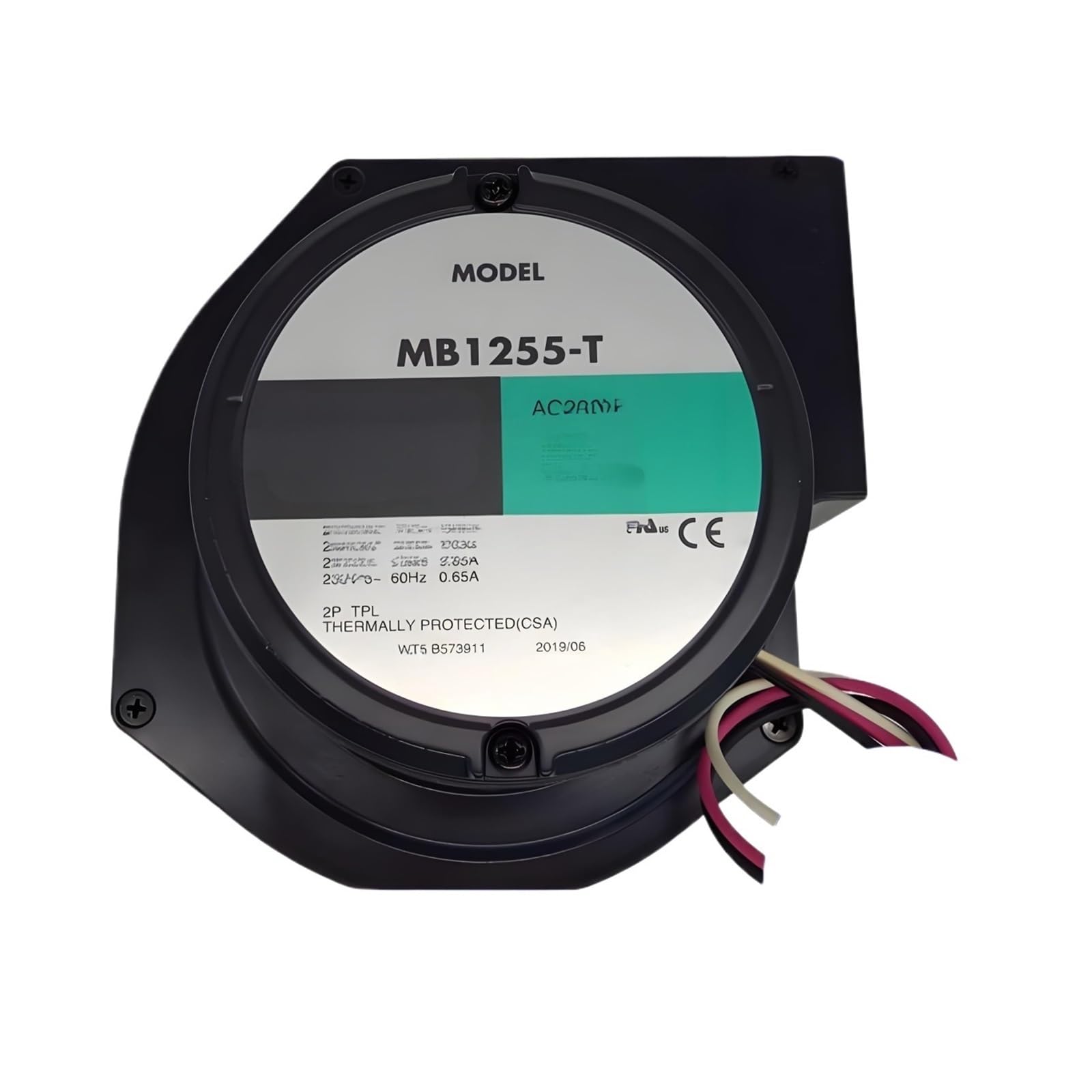 YMUGUEGH MB1255-T 220V AC Cooling Fan