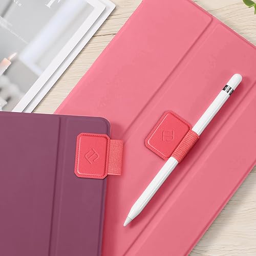 Miniatura 2 de Fintie Paquete de 4 soportes para lápiz para Apple Pencil Pro, Apple Pencil (USB-C  12 generación) y lápices capacitivos, funda elástica de piel