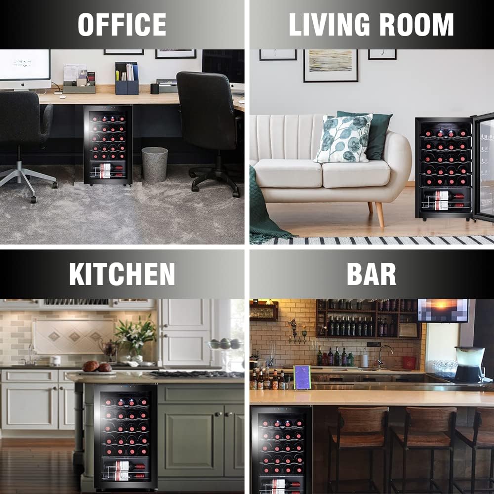 STAIGIS Wine Cooler Refrigerator Temperature