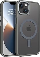 Vista 1 de BENTOBEN Funda magnética para iPhone 13 y iPhone 14 [compatible con Magsafe] Funda translúcida mate para iPhone 13/14, delgada, a prueba de golpes