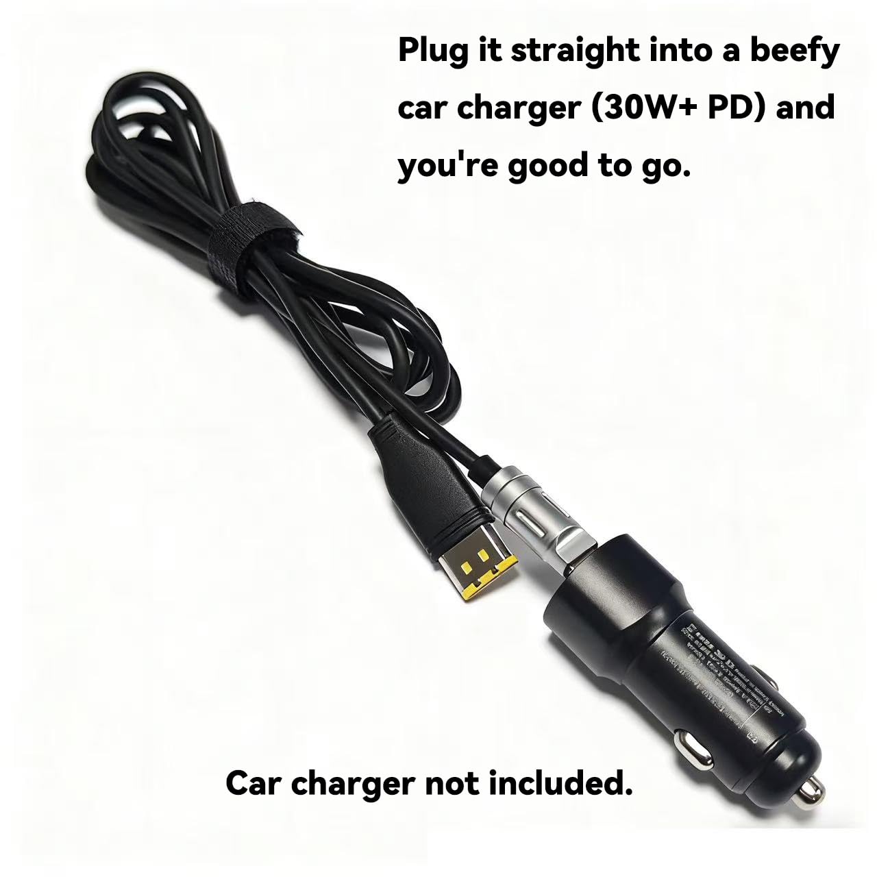 Jeasun USB-C Power Cord for Resmed AirMini – PD 20V-to-24V Boost Cable, Works with Power Banks, Car Chargers & AirMini Battery Pack, Travel & Camping Ready, 1.6m/5.2ft