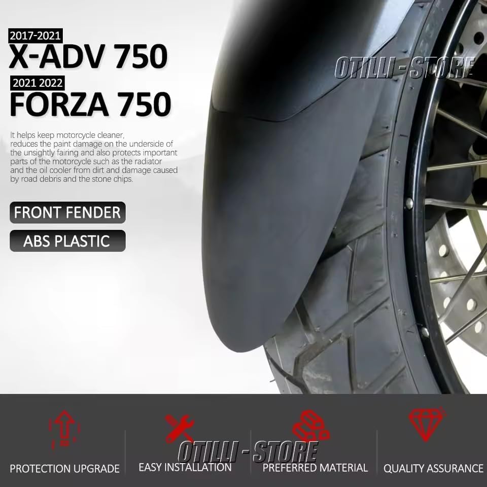 New for Honda Forza 750 Forza750 2021 2022 X-ADV750 XADV 750 2017- Front Wheel Fender Mudguard Mudflap Splash Mud Guard Cover
