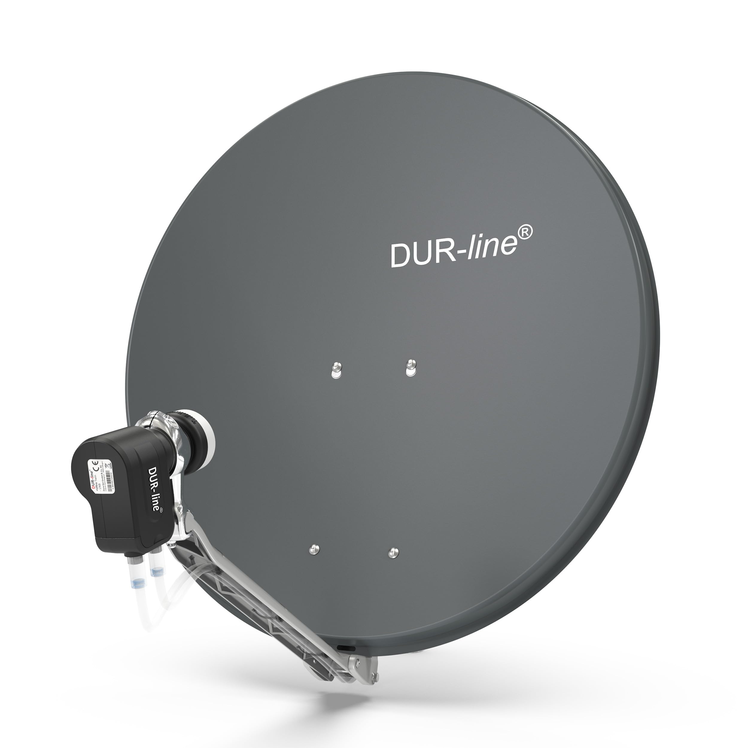 DUR-line Select 75/80 Juego de antena de satélite [LNB, Multiconmutador]