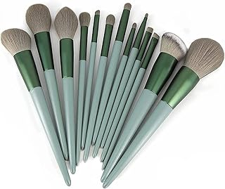 Gleva Soft Fluffy Makeup Brushes, Kabuki Liquid Foundation Powder Concealers Eye Shadow 13 Pcs Brush Set Professional Blus...
