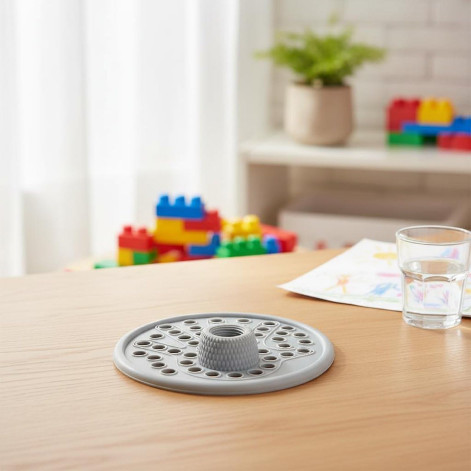 predolo Children Finger Anello Riabilitazione Mano Esercitore Dita Rinforzatore Presa Polso in Silicone Soffice per Flessione Polso E, Grigio