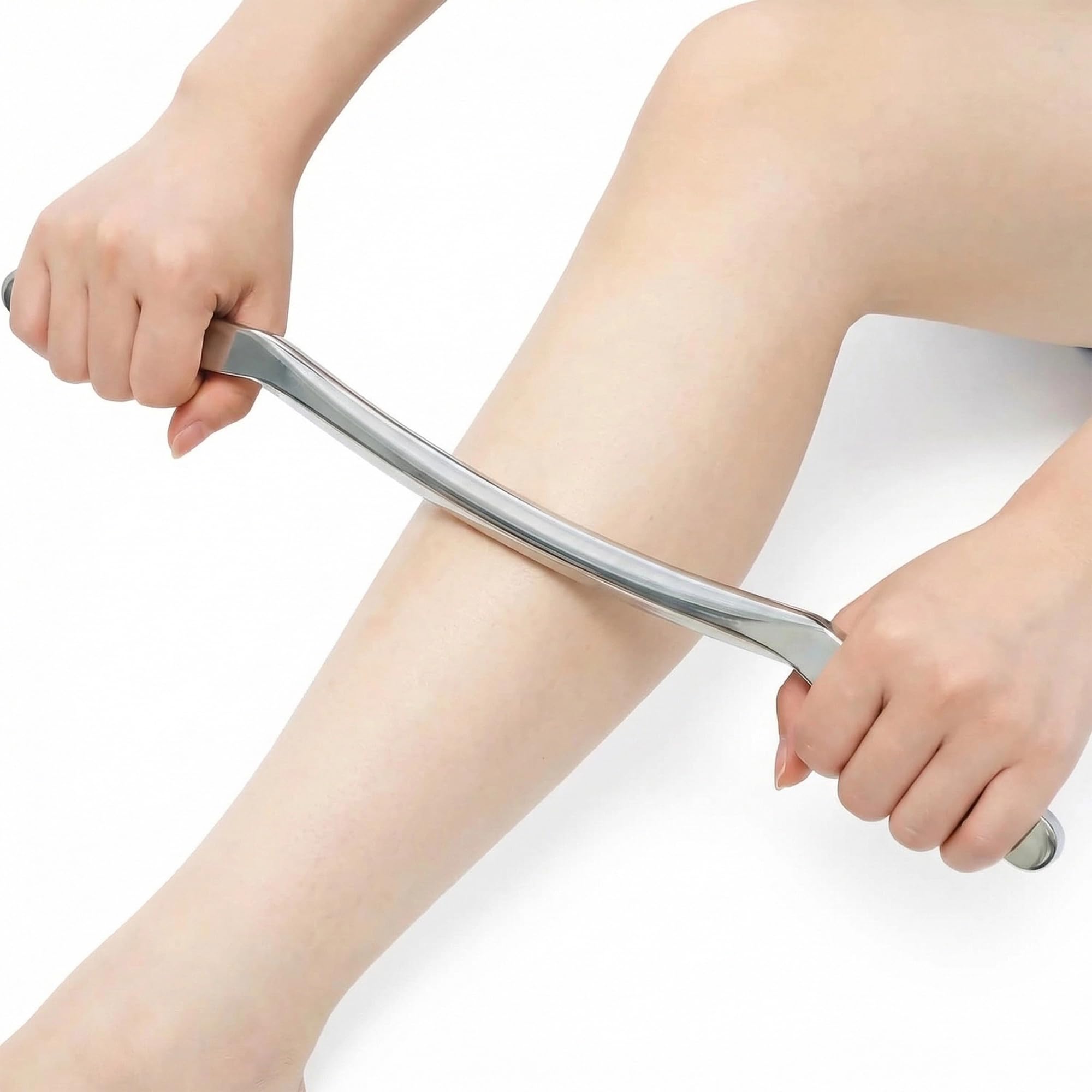Gua Sha narzędzie do masażu ze stali nierdzewnej, narzędzie do masażu IASTM, do relaksacji tkanek miękkich i poprawy węzłów powięziowych