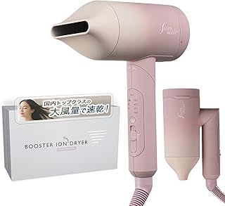 SALONMOON ドライヤー 【大風量 2.5㎥/分 x 1億個マイナスイオン】 速乾 ヘアドライヤー 軽量 コンパクト 12段階調節 イオン拡散ディフューザー機能 サロンムーン (モーヴピンク, ドライヤー単品)