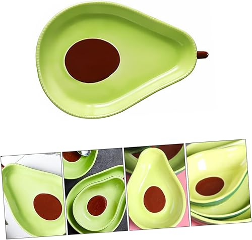 Miniatura 2 de BESTOYARD 3 unids plato de aguacate bandeja mini platos bandejas de frutas contenedores de decoración de frutas platos ensalada postre platos salsa