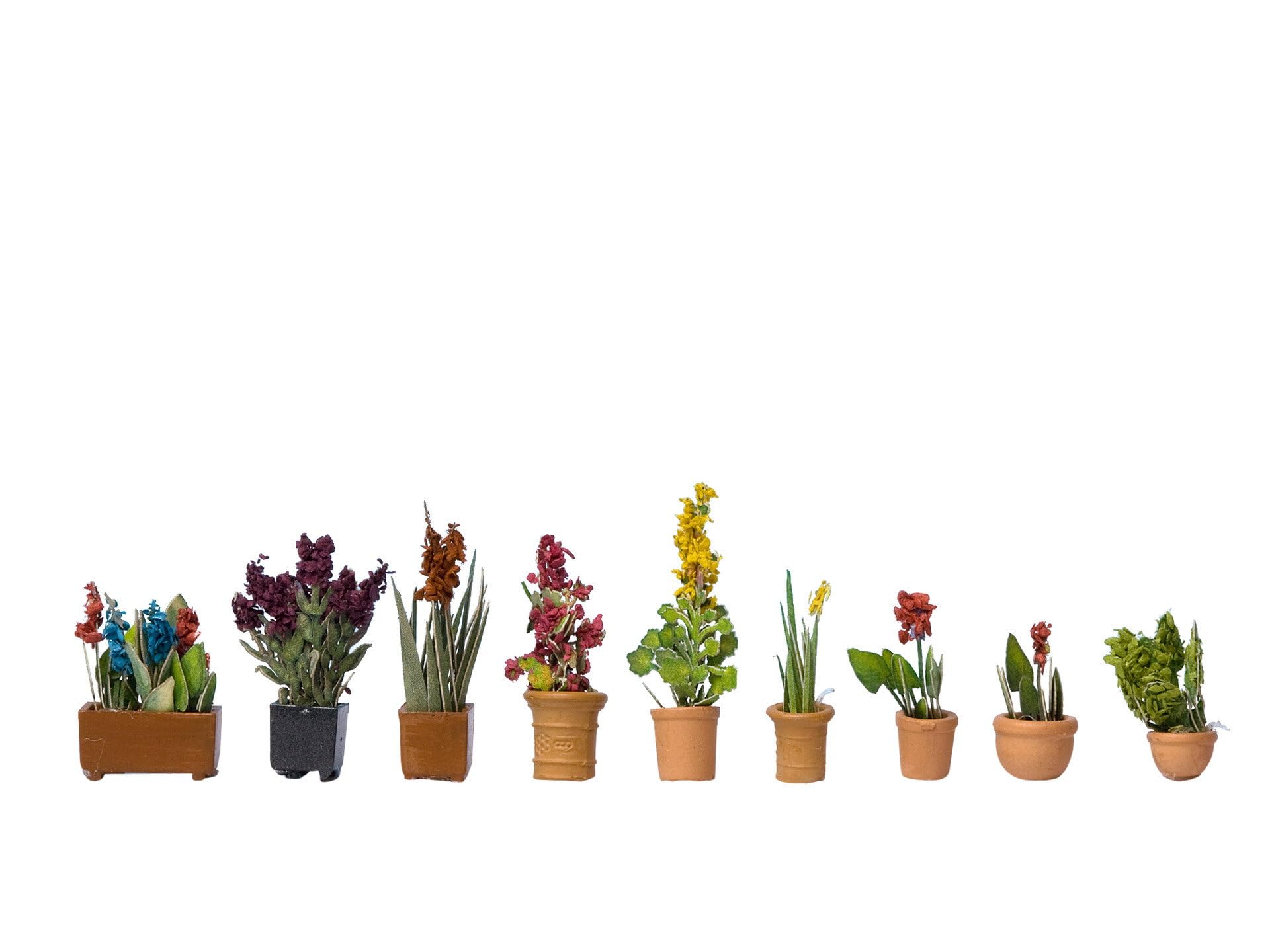 Noch 14012 Ornamental Plants in Pots Landscape Modelling