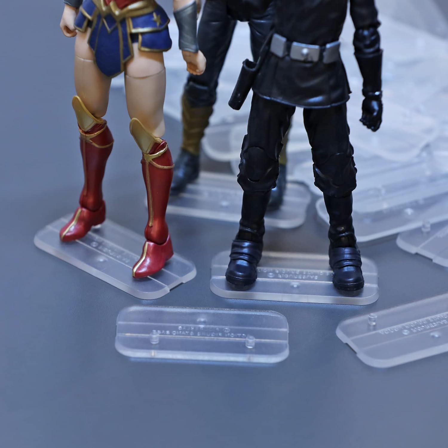 Action Figure Stand: 56-Packs Toy Support Stands for Nepal Ubuy