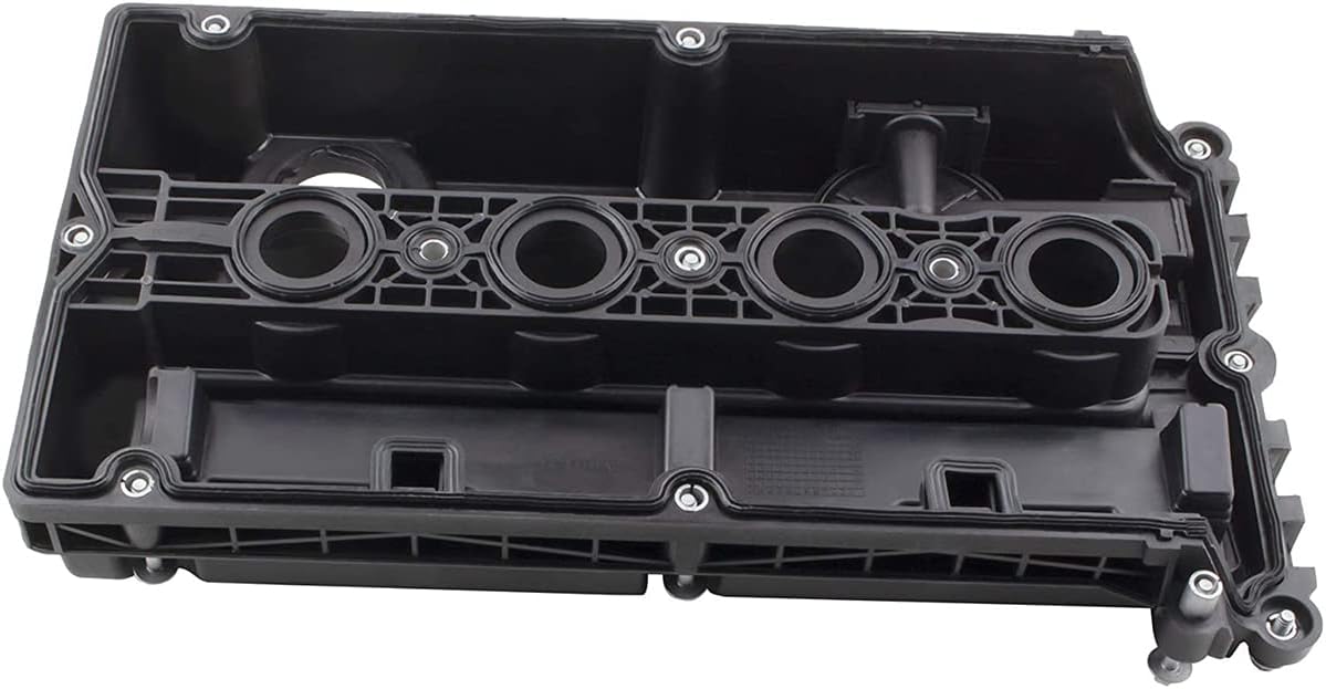 Engine Valve Cover with Gasket Fit For Chevy Aveo Aveo5 1.6L 09-11, Cruze 1.8L 11-15, Sonic 2013-2015, For Pontiac G3 09-10 1.6L, For Saturn Astra 2008 1.8L L4 Replace# ‎55564395, 55558673