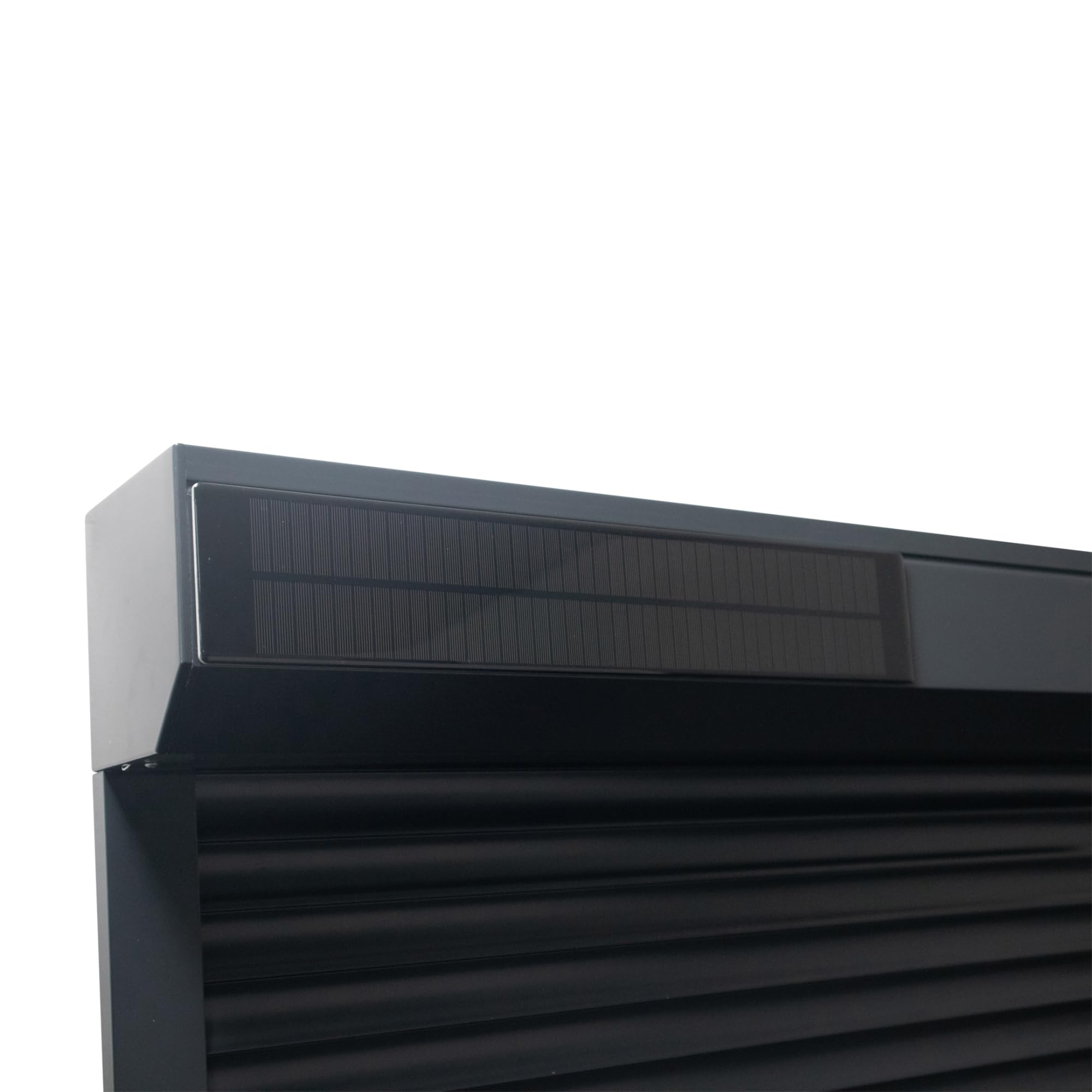 VOLL® Solarpanel Plus für Rolladen/Markisen Antrieb - Mini Generator für elektrisch Rohrmotor/Rollladenmotor System - klein & effizient - 8,1 Watt, 22,5V