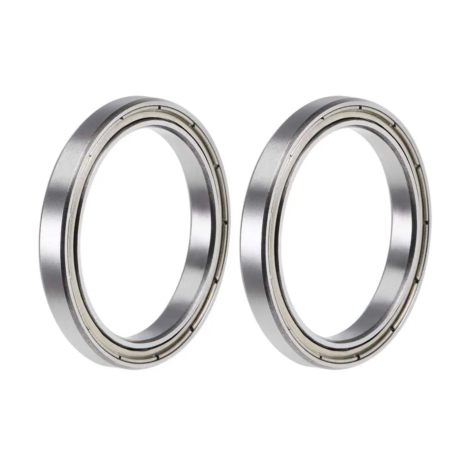 TBZOQAID 2Pieces of Bearings 608 6700 6701 6702 6703 6704 6705 6706 6707 6708 6709 6710-2RS ZZ Ultra-Thin Wall Rubber dustproof Ball(Zz)