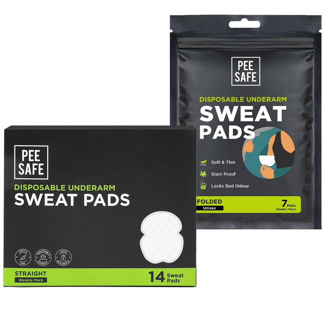 Pee Safe Sweat Pads - Stay Fresh & Stain-Free -12