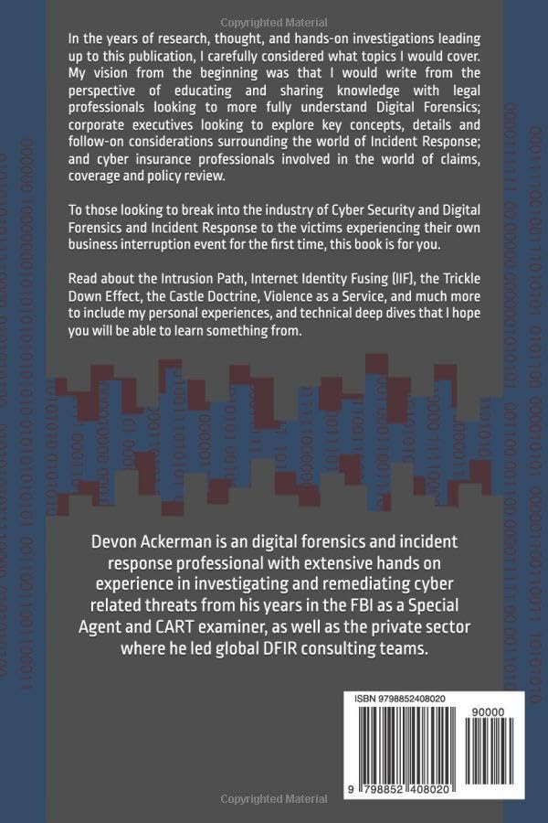 Miniatura 2 de Diving In - An Incident Responders Journey A Guide for Executives, Lawyers, Insurance, Brokers & Audiences Eager to Learn