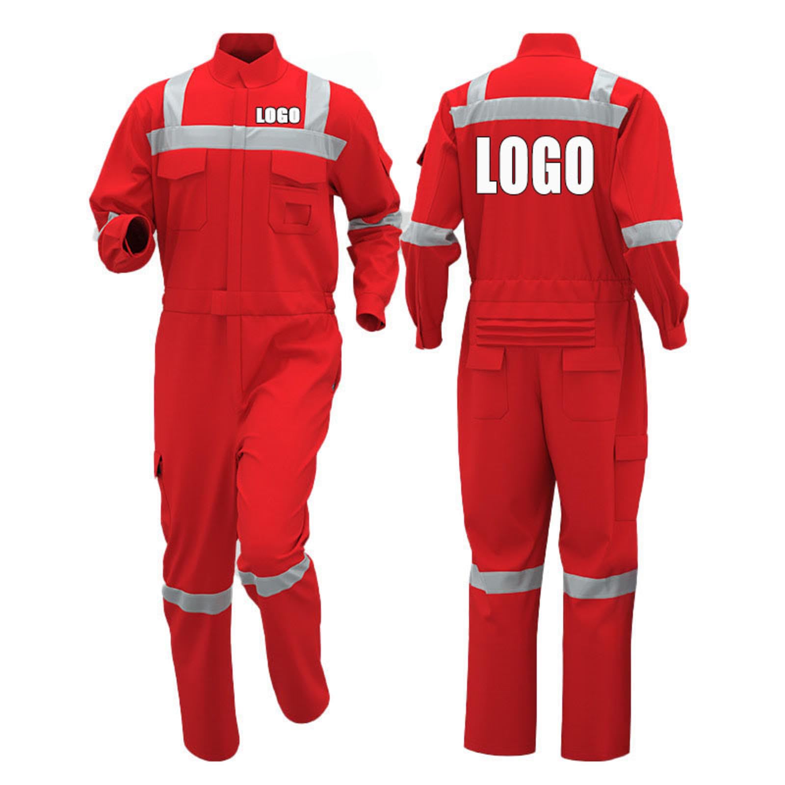 Honghuang Tute da Lavoro Riflettenti in Cotone Personalizzati Multi Tasche Officina di Riparazione Macchine Abbigliamento da Lavoro Personalizzate Uniformi da Operaio