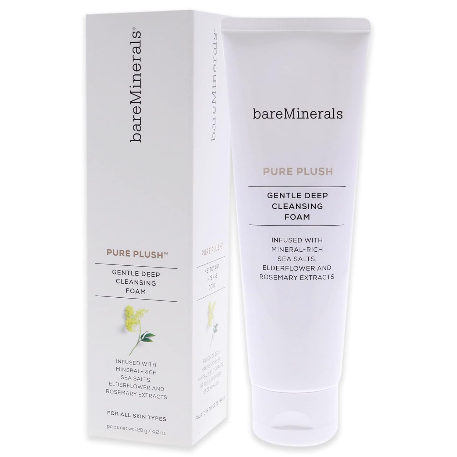 Bare Escentuals Pure Plush Deep Cleansing Foam, 4.2 Oz : Beauty & Personal Care