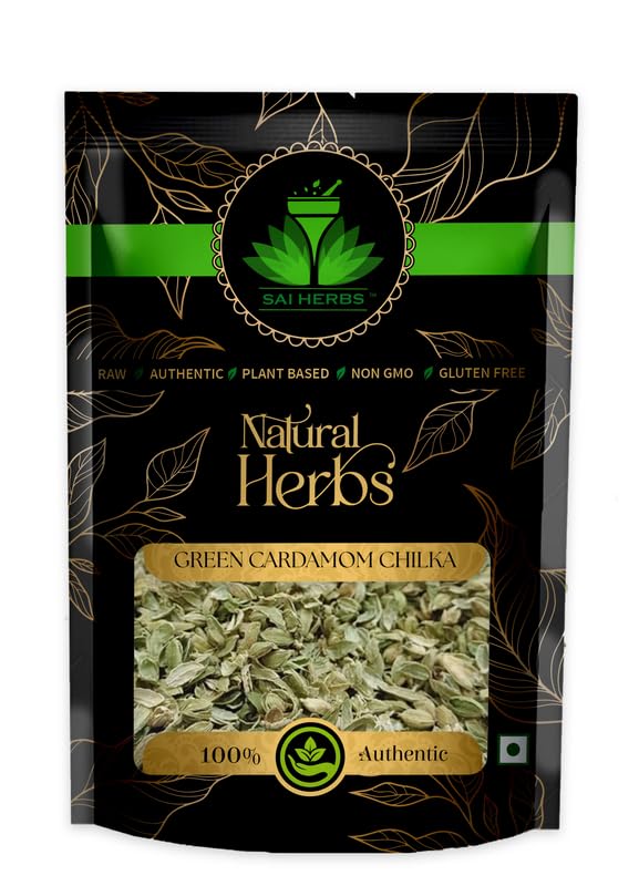 SAI HERBS Green Cardamom Chilka - Hari Elachi Chilka - Elettaria Cardamomum - Pure & Natural (500 Grams) (B0B181D9CZ) Amazon Price History, Amazon Price Tracker