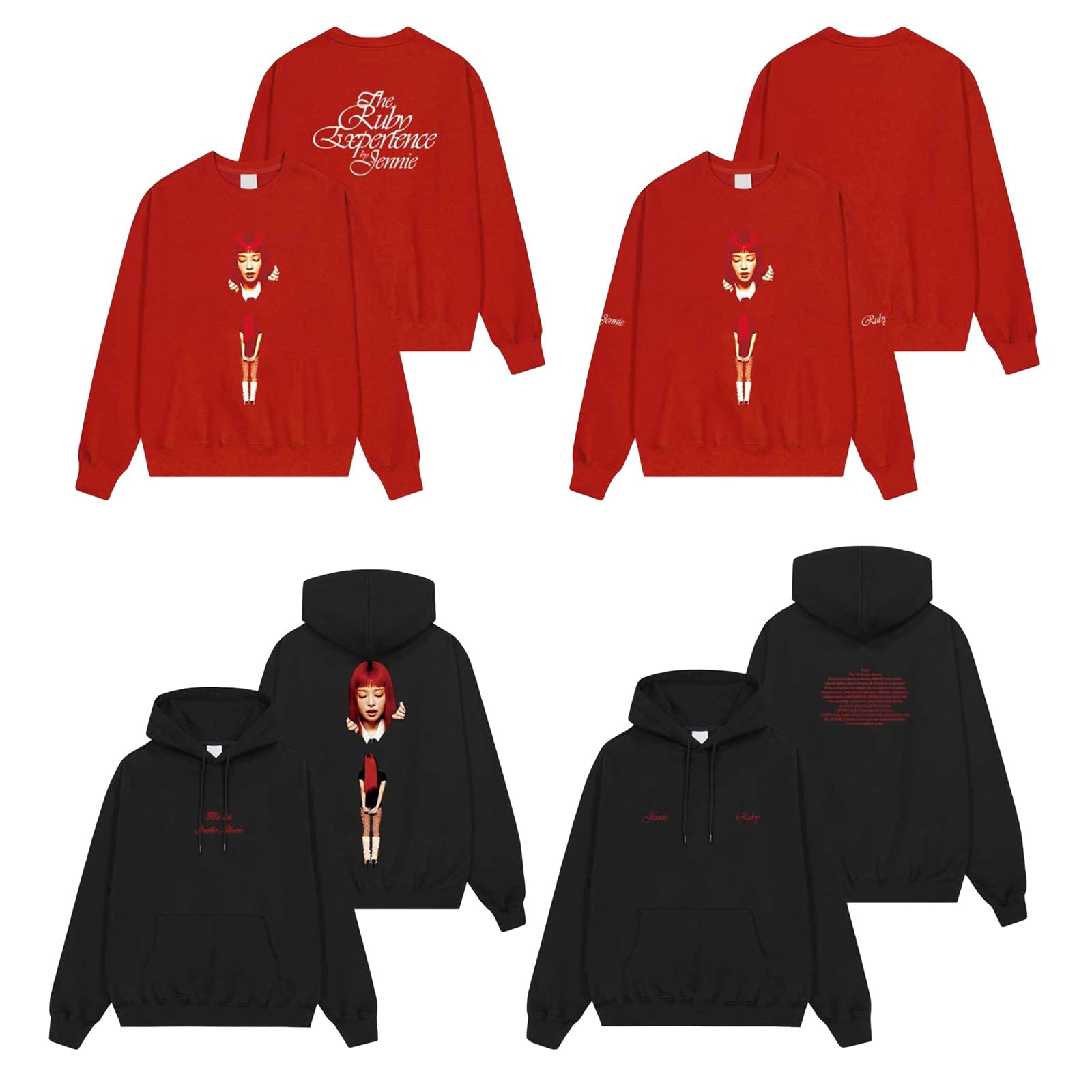 Jennie フード付きパーカー(Sサイズ)