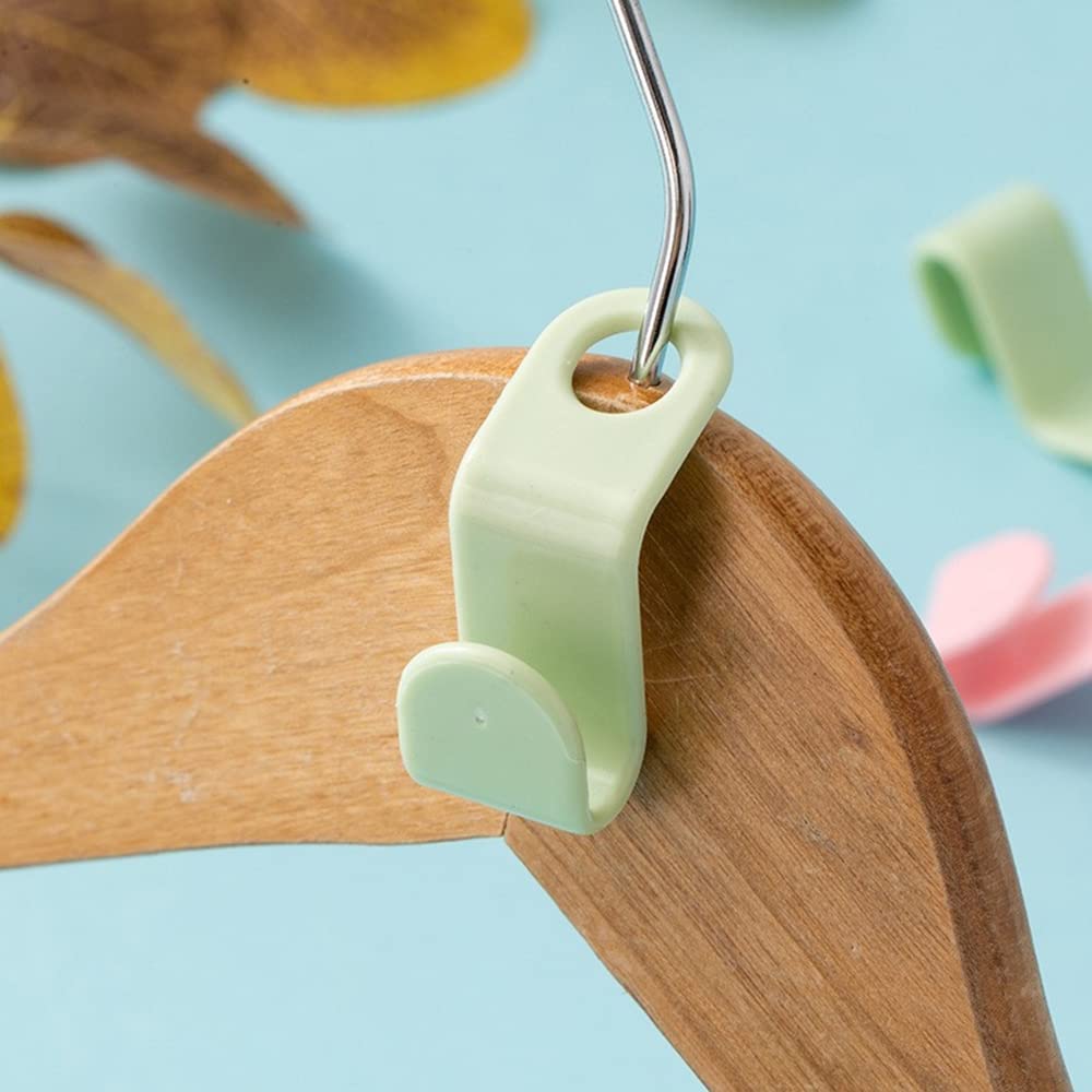 100 Ganci Salvaspazio Per Armadio - Connettori Appendiabiti In 4 Colori, Portata 2,5kg - Foto 11