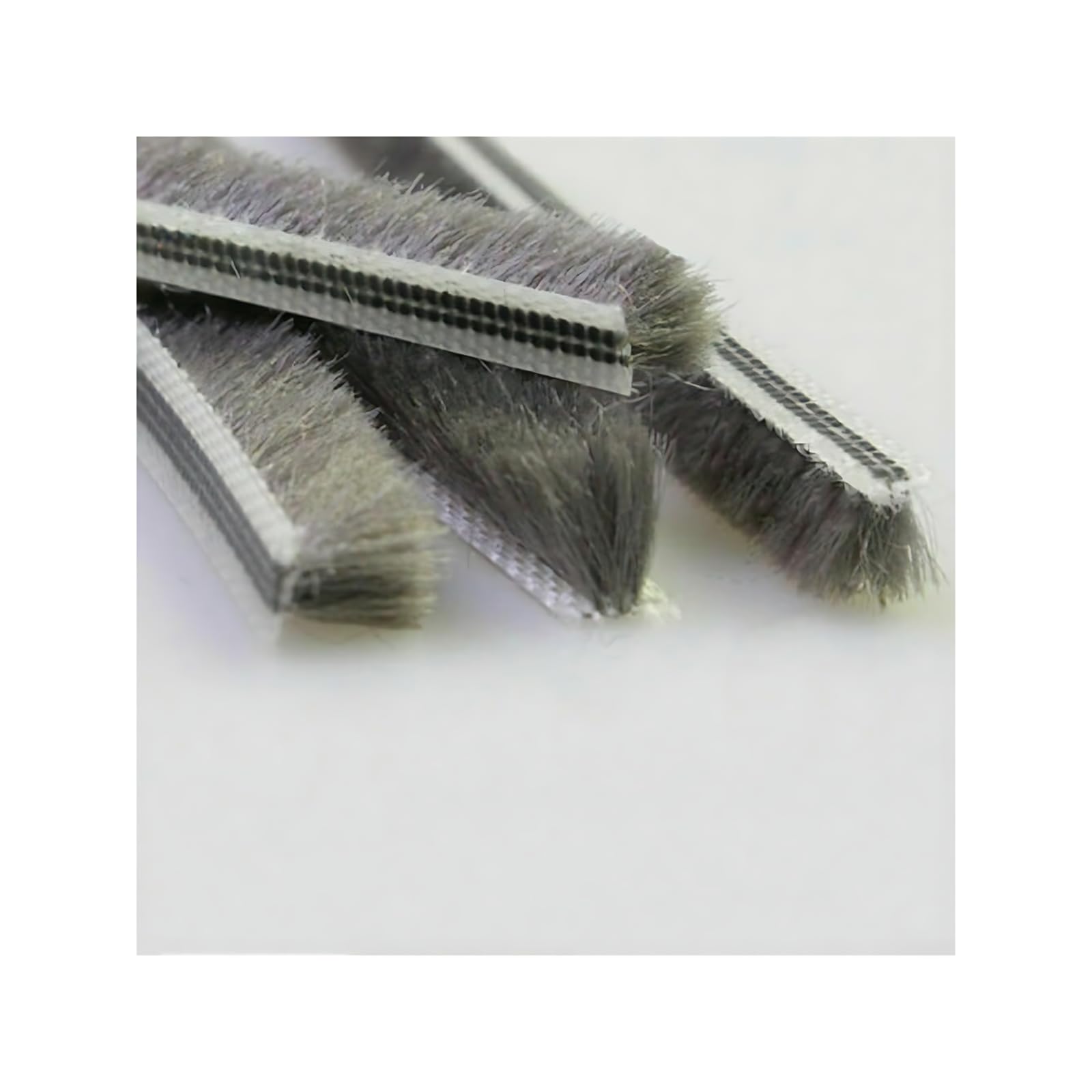 ARCHWANG Hairy Seal Brush Pile Draught Excluder Suitable for Security Doors, Closet Doors, 10m/32.8ft Shower-Doors Seal Strip, Brush Weather Stripping, Card-Slot Seal Strip Pile Weatherstrip Door