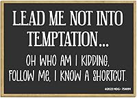 Vista 7 de Honey Dew Gifts, I Do What The Voices in My Wife's Head Tell Me, 2.5 x 3.5 pulgadas, imanes de madera para refrigerador, imanes decorativos, imanes