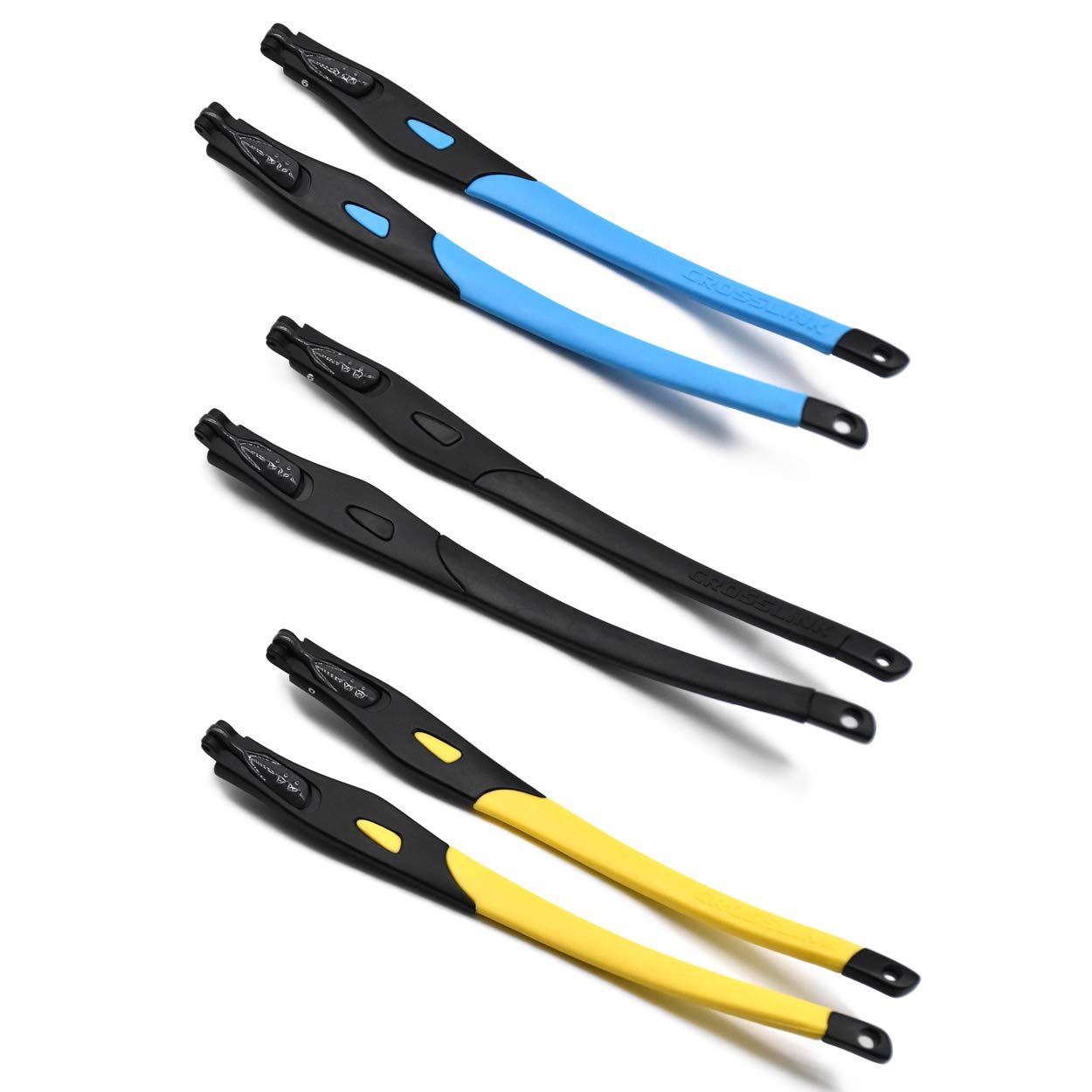 SOODASE 3 Pairs Replacement Glasses Legs For Oakley Crosslink Prescription Glasses frame