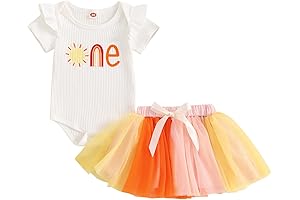1St Birthday Baby Girl Outfit First Trip Around The Sun