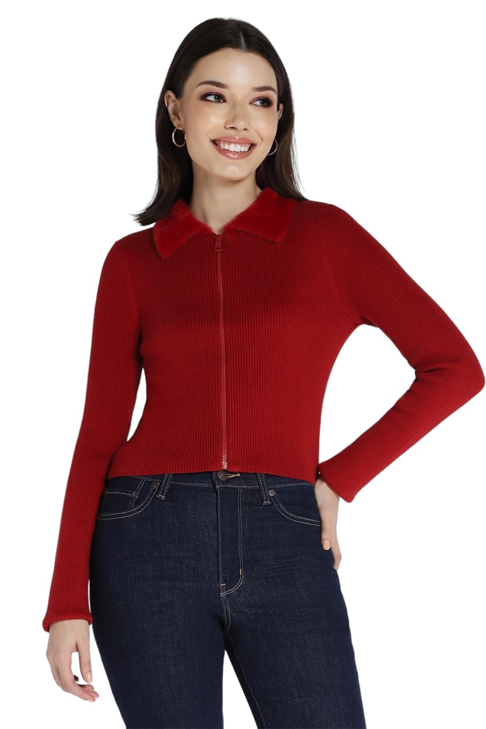 American Eagle Women's Cotton Blend Casual Sweater