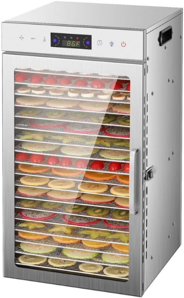 High-Efficiency Commercial Freeze Dryer & Electric Food Dehydrator for Fruits, Vegetables, Meat & Seafood – 10-Layer Drying Machine for Home & Business Use