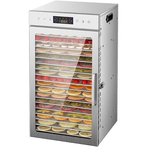 Commercial Freeze Dryer - High-Efficiency Electric Food Dehydrator for Fruits, Vegetables, Meat & Seafood - Ideal for Home & Business Drying Solutions