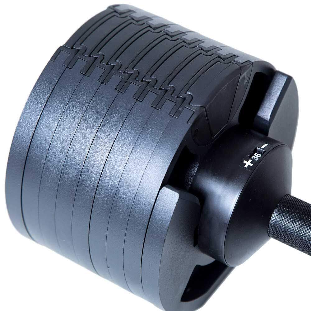 Amazon | [FLEXBELL] 可変式ダンベル 36kg×2個 2kg刻みアジャスタブル 