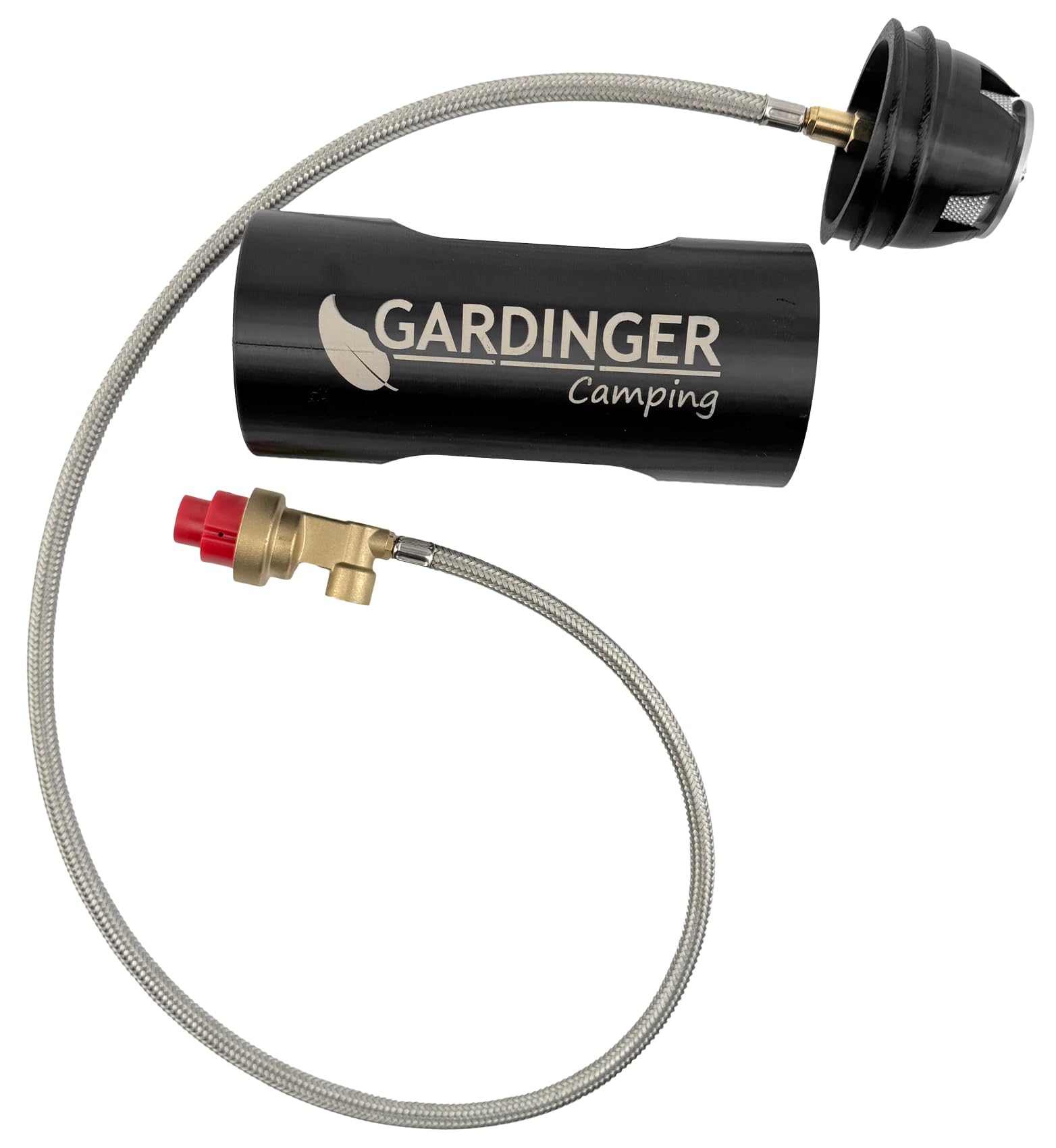 GARDINGER MSF-1 Allgas-Adapterkartusche mit 80cm Anschlußschlauch