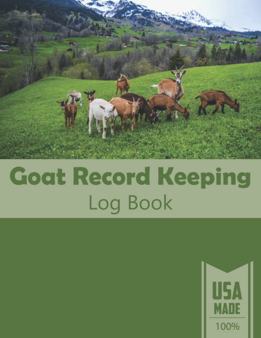 Buy Goat Record Keeping Log Book Goat Record Book, Goat Care Book