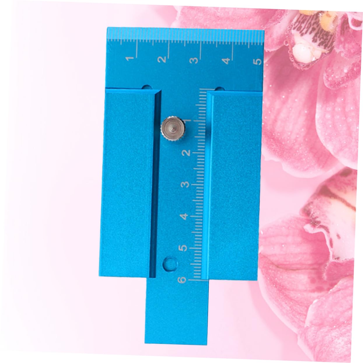 HOLIDYOYO 1Pc Woodworking Height Gauge Alloy Table Height Ruler for Precision Measurement for Carpenters Metric Woodworking Tool Durable Easy to Read