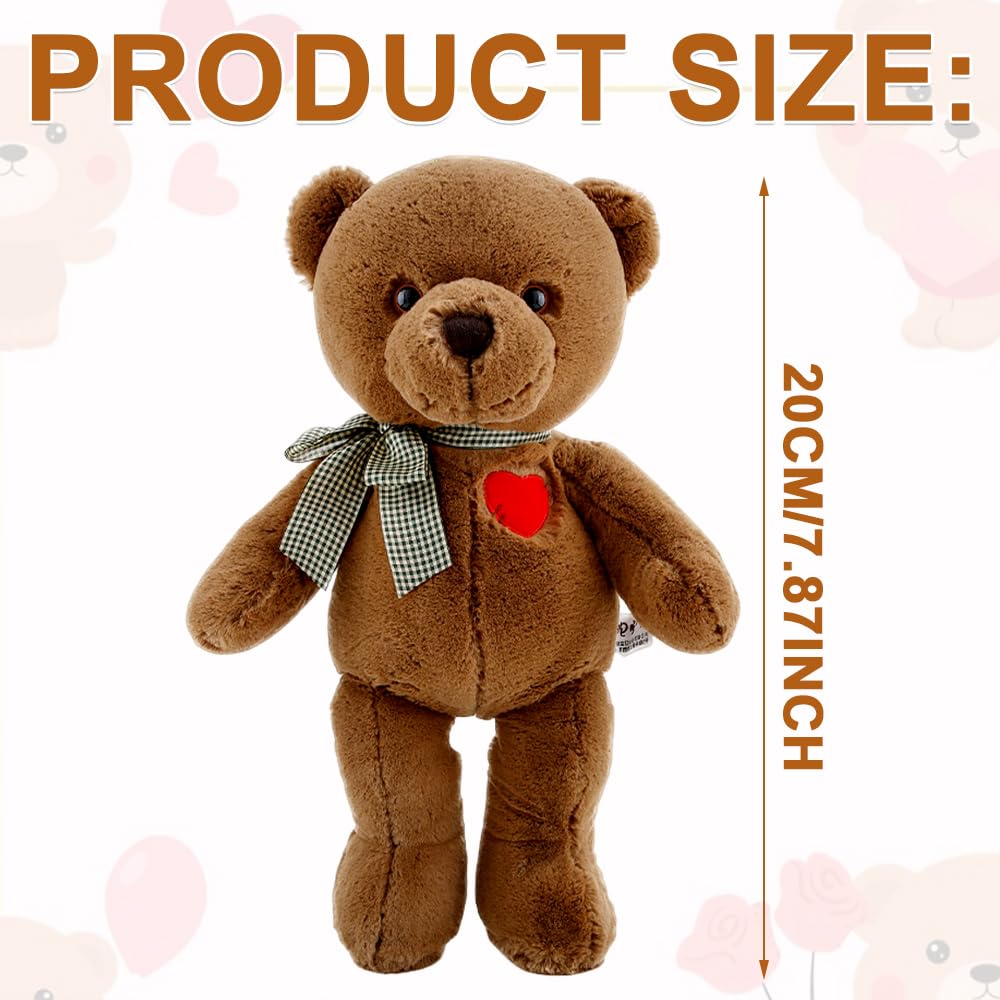 LGQHCE Bear Plush Toy,Bears Stuffed Animal, Cute Animal Soft Toy, Cute Plush Bear - Image 2