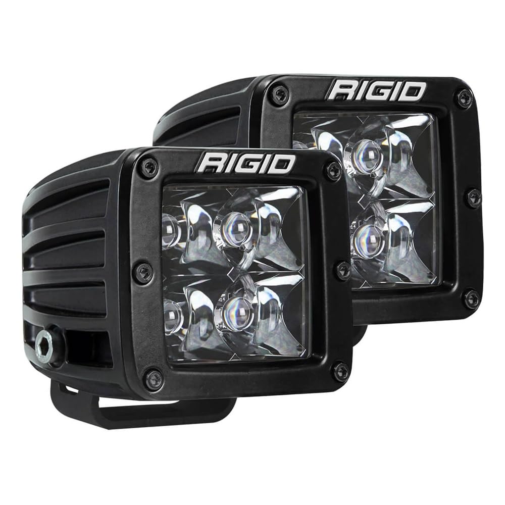 Industries D-Series PRO LED Light Pod Spot Midnight Edition Pair