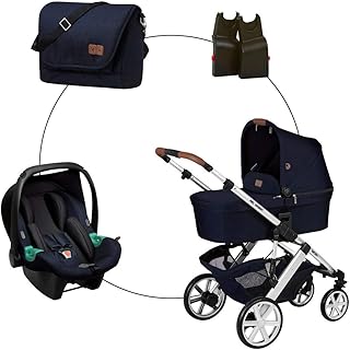 Kombikinderwagen Salsa 4 Trioset inkl. Tulip Babyschale und Wickeltasche