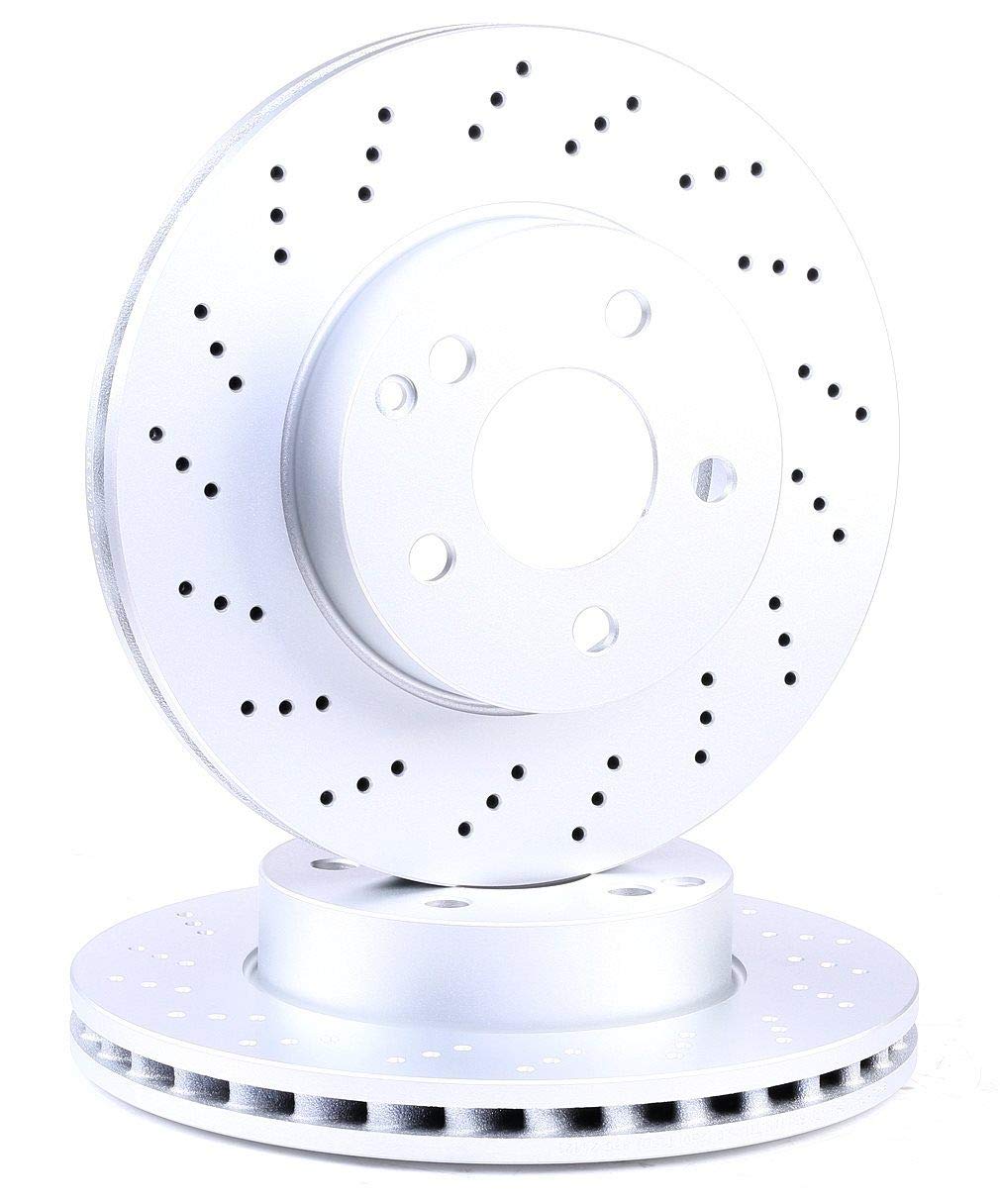 2x BOSCH Disco de freno Delantero Ø295mm Altura: 64,4mm Espesor: 28mm Corona de Agujeros - Ø: 112mm perforado ventilado 0 986 479 331 Compatible con MERCEDES-BENZ Clase C T-modell S204 SLS AMG C197