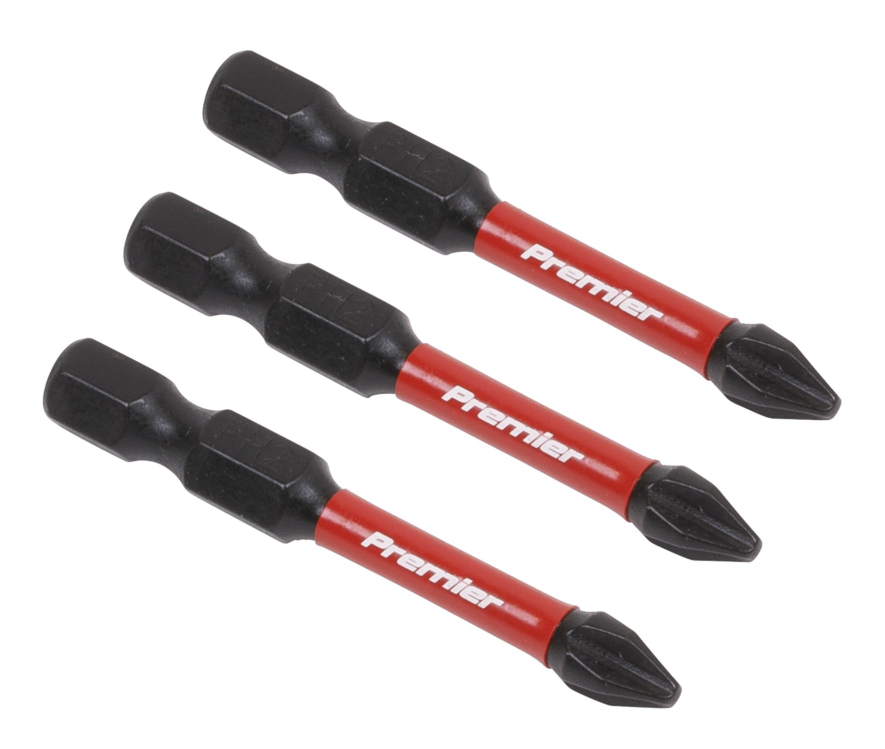 Sealey Ak8230 Phillips #2 Impact Power Tool Bits 50Mm - 3Pc