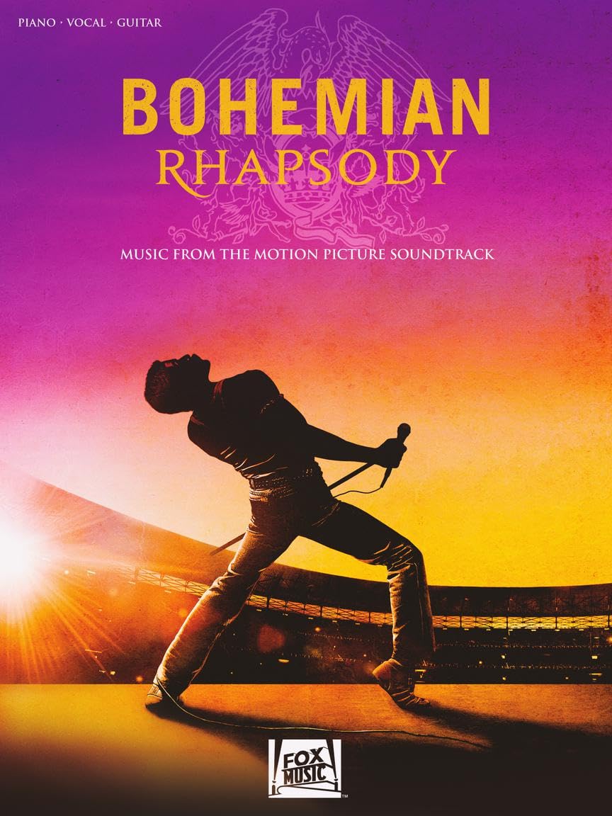 Bohemian Rhapsody - Piano/Vocal/Guitar Songbook | 20 Queen Songs from the Motion Picture Soundtrack | Classic Rock Sheet Music lovers and Learners | Perfect Gift for Musicians and Fans Everywhere