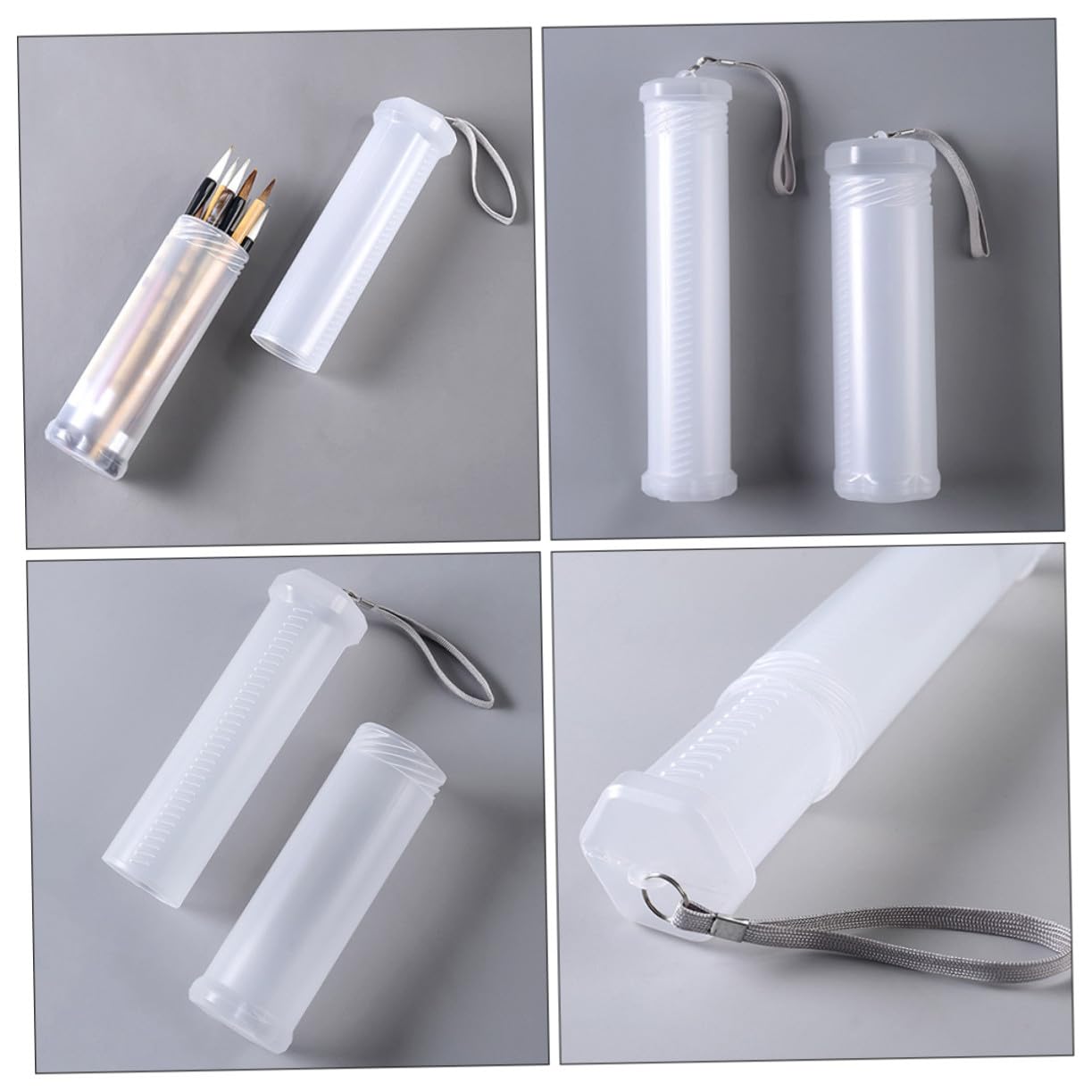 Angoily 8 Pezzi Portapenne Telescopico Scatola Estensibile Leggera per Scrivania Organizer Matite e Pennelli Custodia Portatile Multifunzionale per Scuola e Ufficio