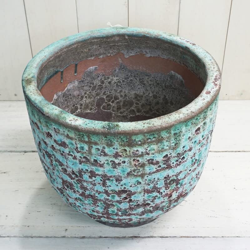 青い葉の模様の白い鉢直径16.5cm アンティ―ク 青い葉の模様の白い鉢 青い葉の模様の白い鉢直径16.5cm アンティ―ク 青い葉の模様の白い鉢