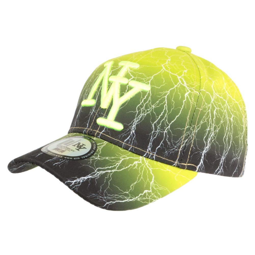 Casquette Baseball Jaune Rétro Casquette Los Angeles Vintage Livré 48h