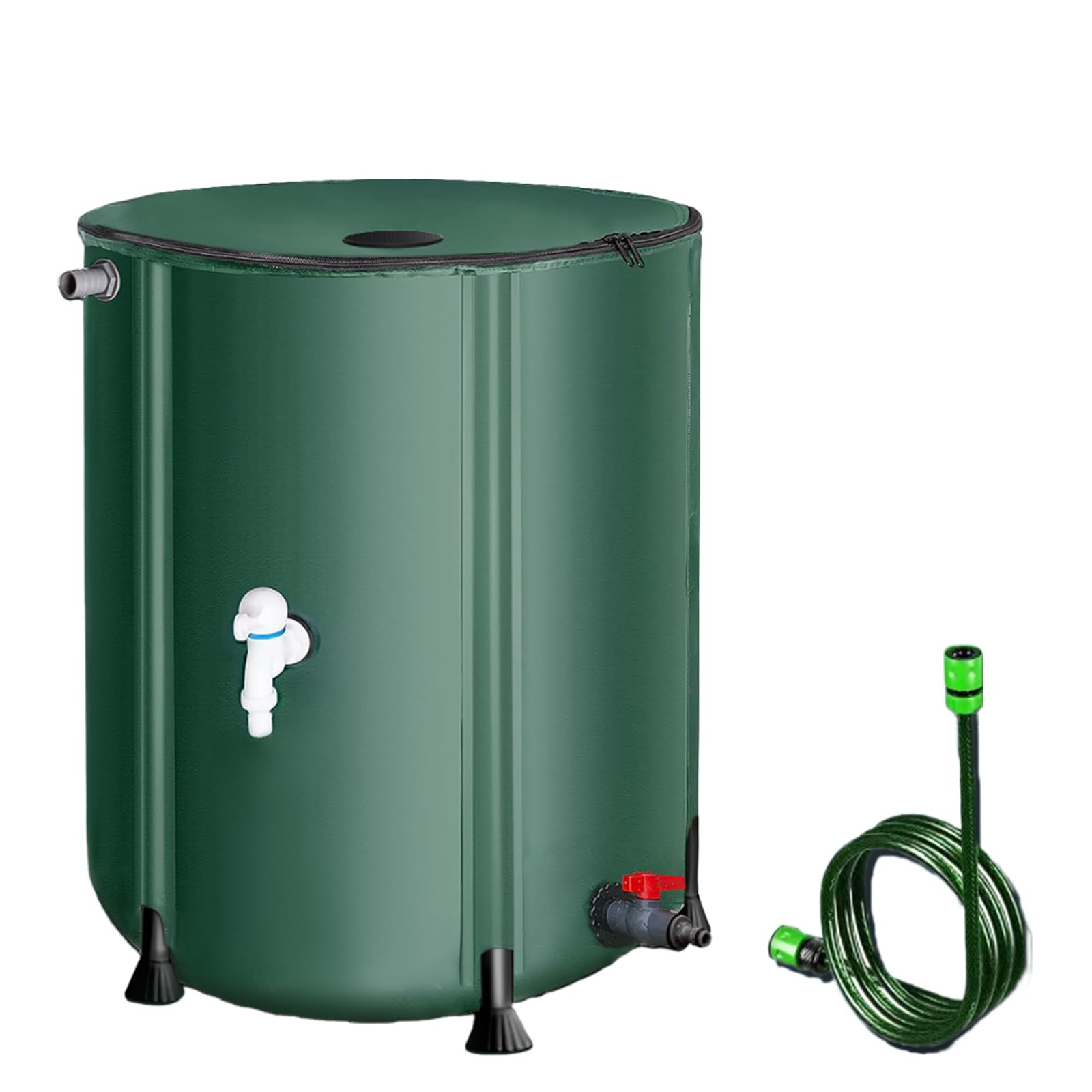 Cisterna De Recolección Agua Lluvia Gran Capacidad Cubo Plegable Reutilizable para Almacenamiento Jardín Y Hogar Cubo Recolección Lluvia