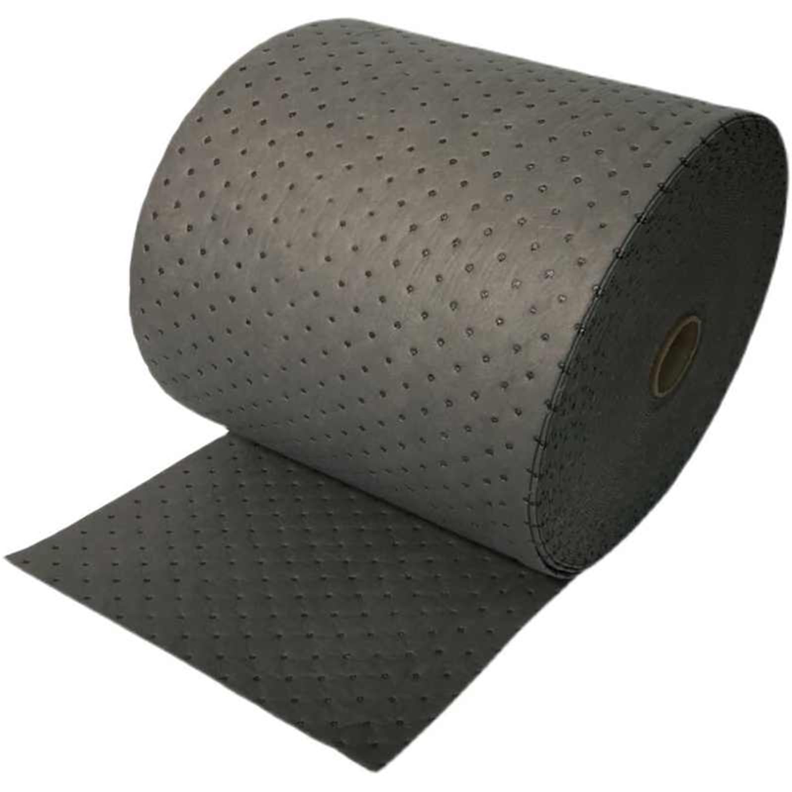 Universal Oil Absorbent Mat Roll- Thk. 2/25'', 3/25'', 4/25'', 1/5'', Heavy-duty Oil Pad, Spill Control Pad for Snake To Soak Up Any Oil, Diesel, Water, Fuel or Hydrocarbon Based Fluids(W 15.7'',LxThk