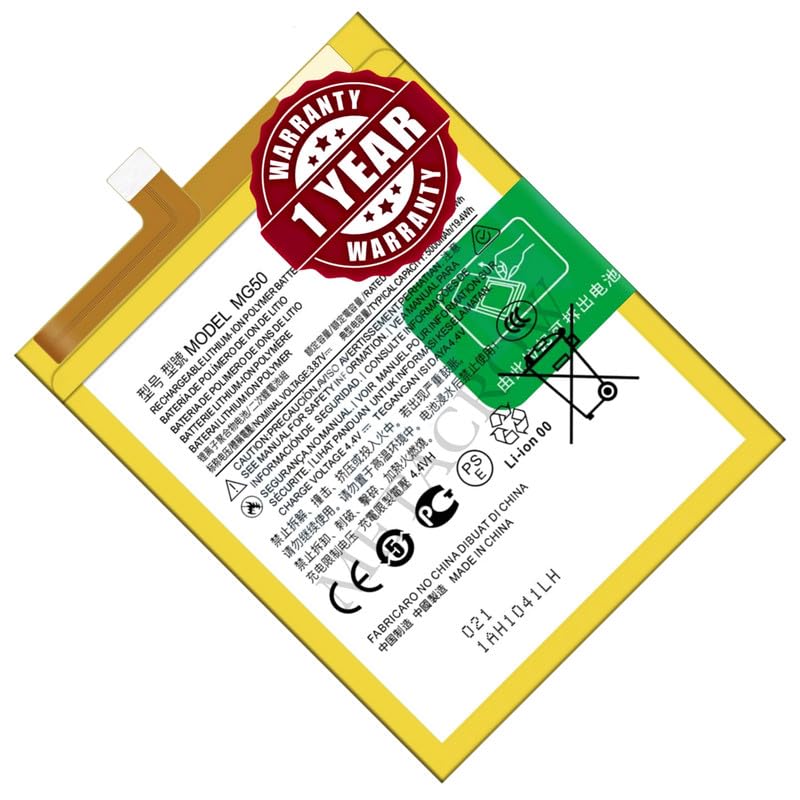 Image of Original MG50 Battery Compatible for Motorola Moto G9 Plus (XT2087-1) - (5000mAh) - 1 Year Warranty JK1