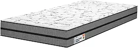 Colchão Solteiro Plumatex Ortovip D33 Misto Firme Ortopédico, Antiácaros e Hipoalergênico - Suporte Perfeito para Coluna e Postura - 88x188x18cm