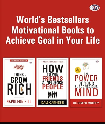 World's Bestsellers Motivational Books to Achieve Goal in Your Life (Combo of 3 Self-Help Books)